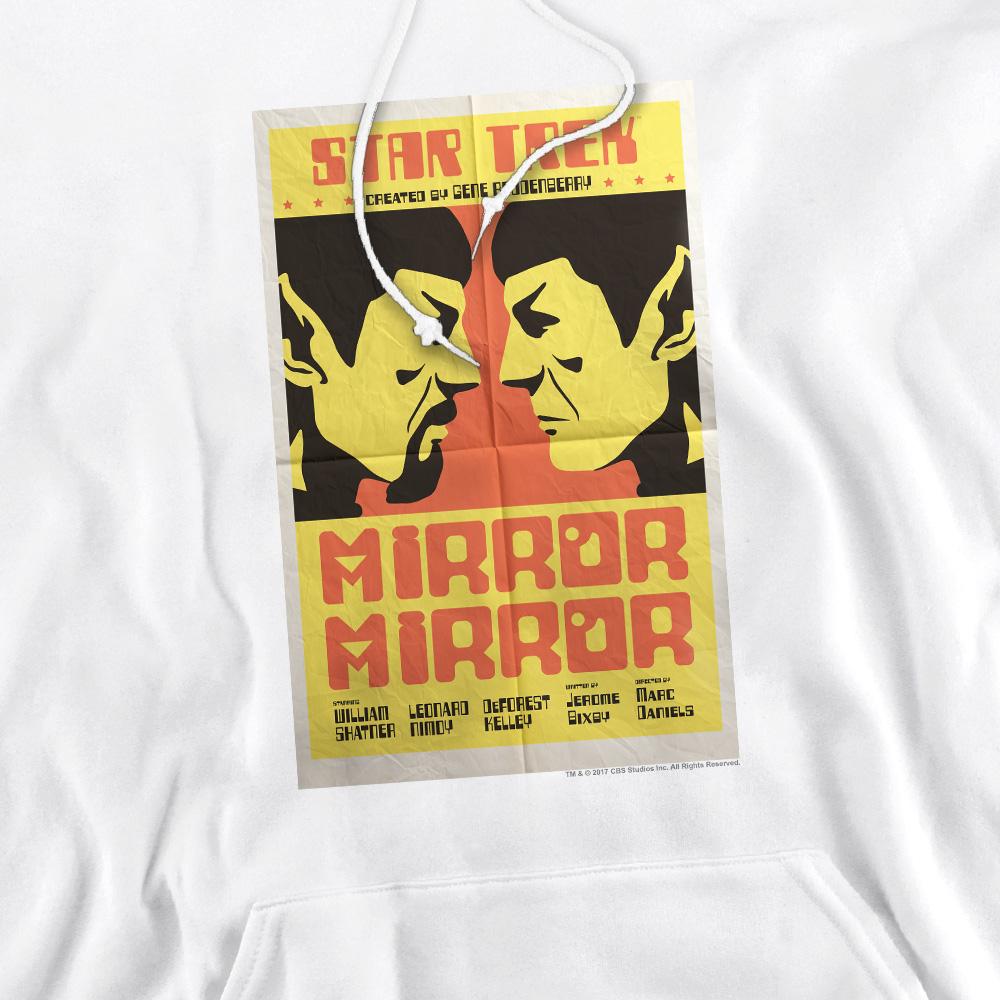 White - Pack Shot - Star Trek Mens The Original Series Episode 33 Hoodie