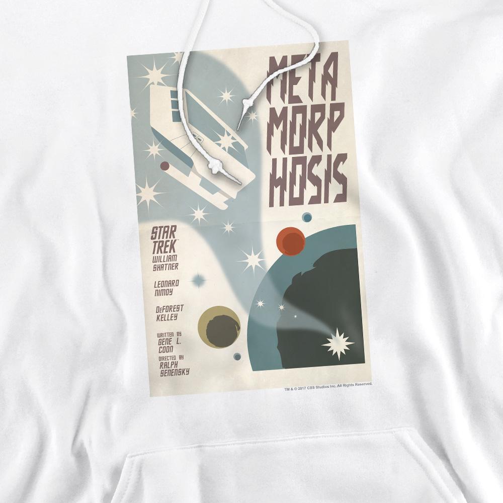 White - Pack Shot - Star Trek Mens The Original Series Episode 38 Hoodie