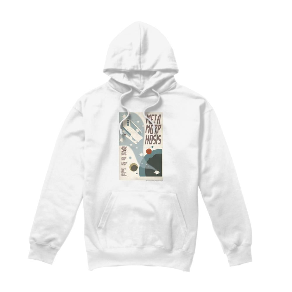 White - Front - Star Trek Mens The Original Series Episode 38 Hoodie