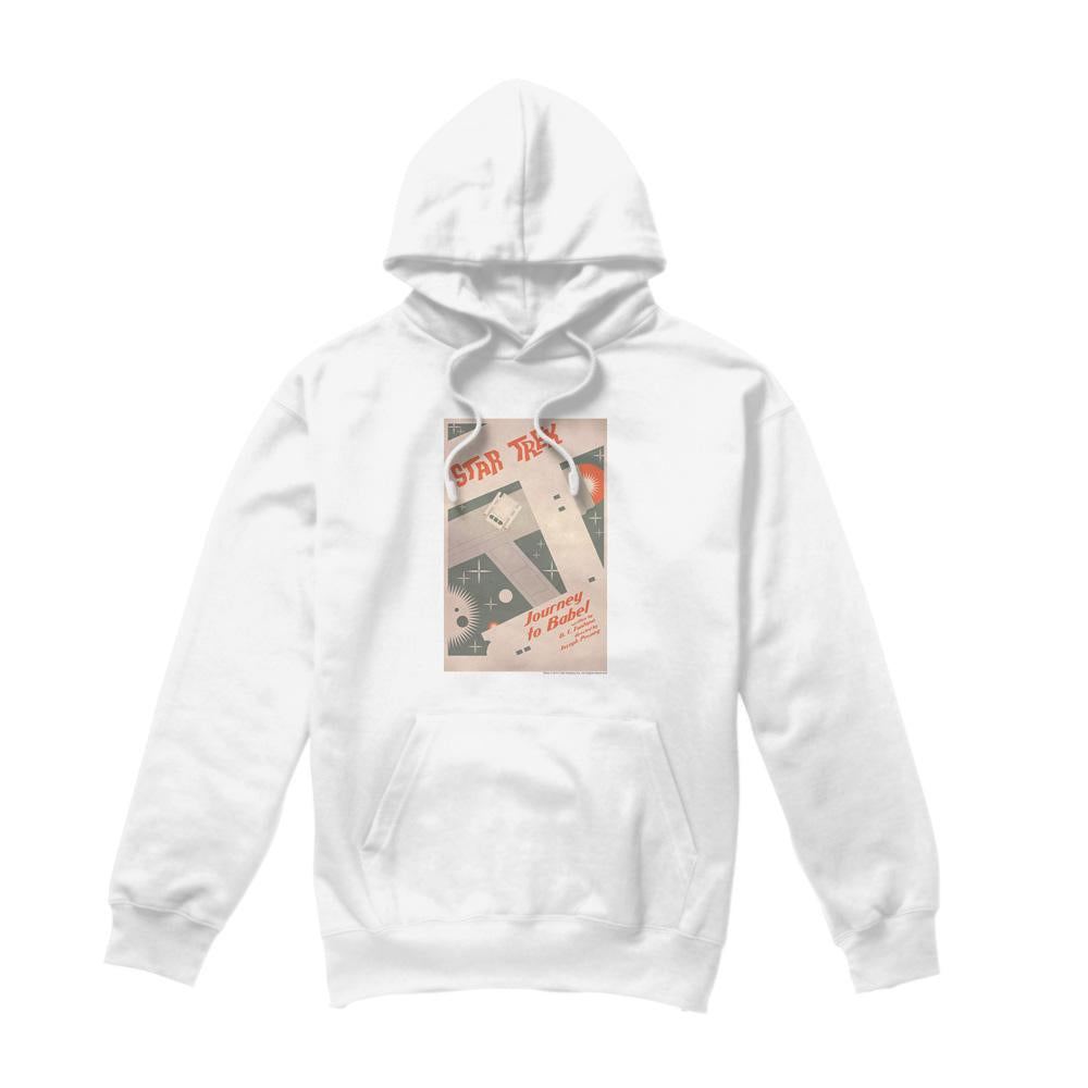 White - Front - Star Trek Mens The Original Series Episode 39 Hoodie