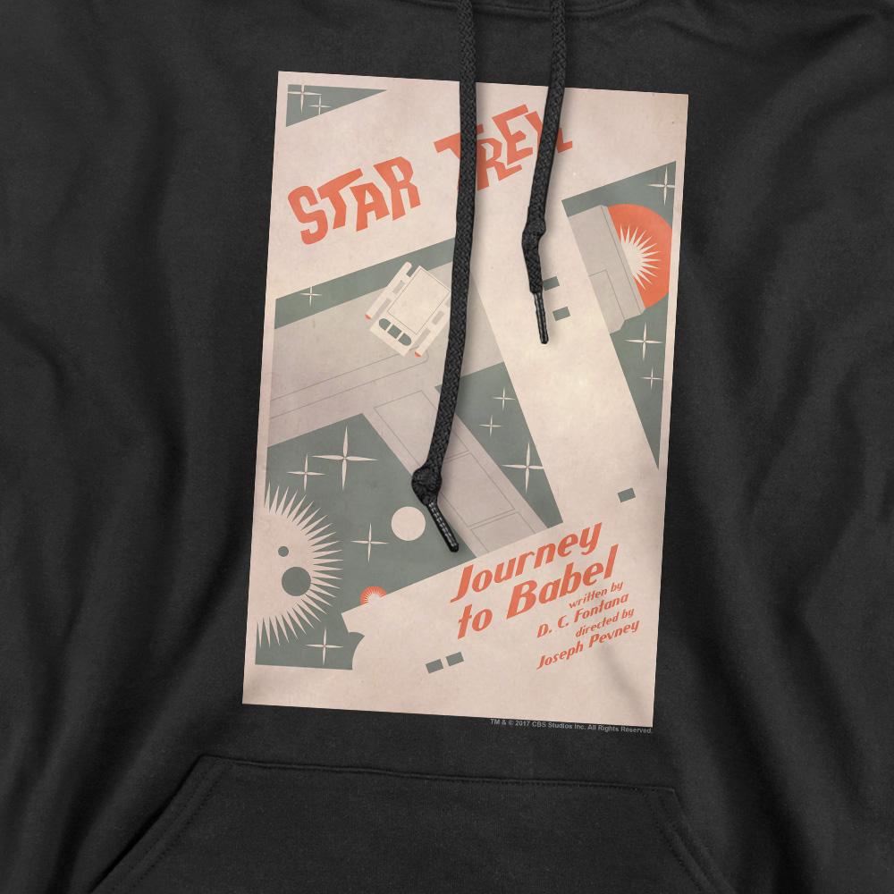 Black - Pack Shot - Star Trek Mens The Original Series Episode 39 Hoodie