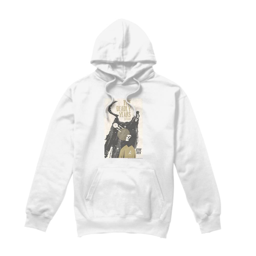 White - Front - Star Trek Mens The Original Series Episode 41 Hoodie