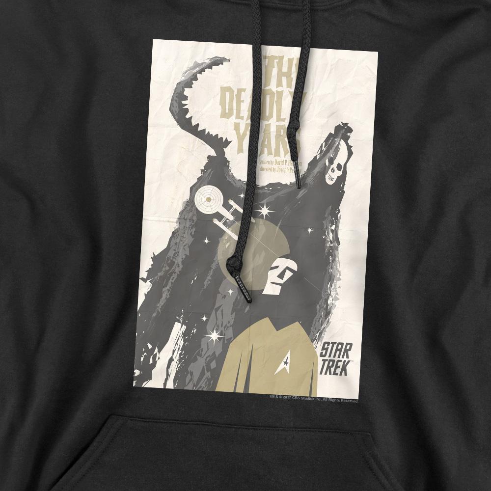 Black - Pack Shot - Star Trek Mens The Original Series Episode 41 Hoodie