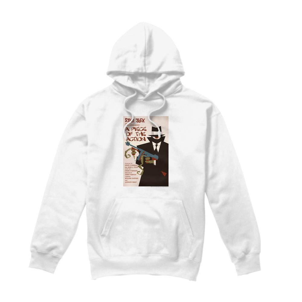 White - Front - Star Trek Mens The Original Series Episode 46 Hoodie