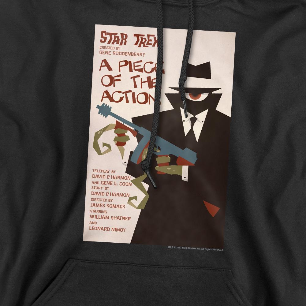 Black - Pack Shot - Star Trek Mens The Original Series Episode 46 Hoodie