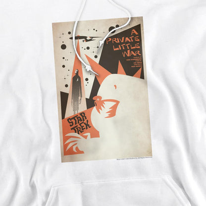 White - Pack Shot - Star Trek Mens The Original Series Episode 48 Hoodie