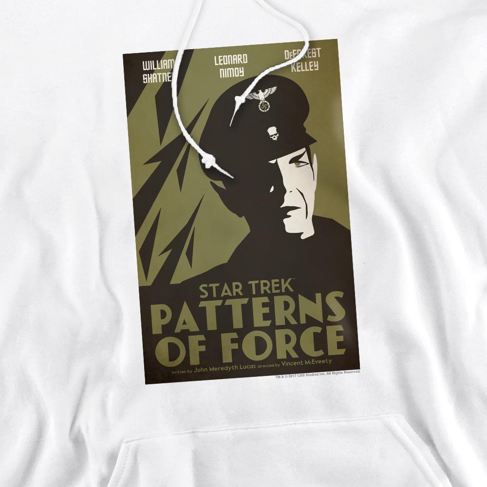 White - Pack Shot - Star Trek Mens The Original Series Episode 50 Hoodie