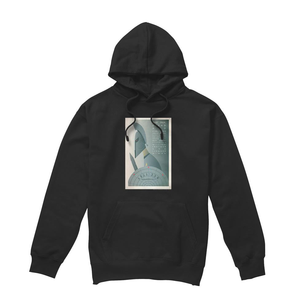 Black - Front - Star Trek Mens The Original Series Episode 54 Hoodie