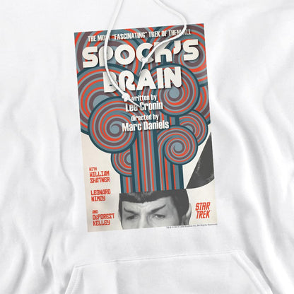White - Pack Shot - Star Trek Mens The Original Series Episode 56 Hoodie