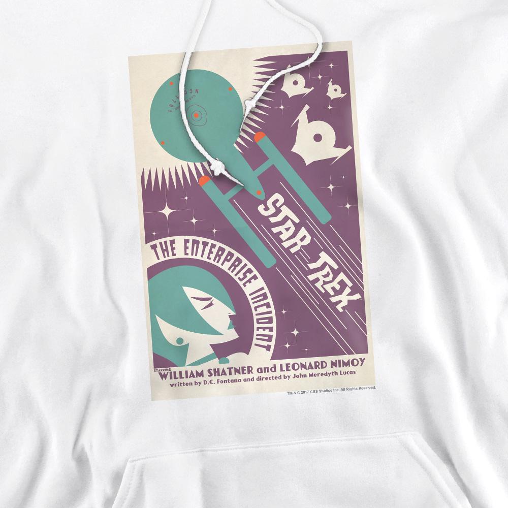 White - Pack Shot - Star Trek Mens The Original Series Episode 57 Hoodie