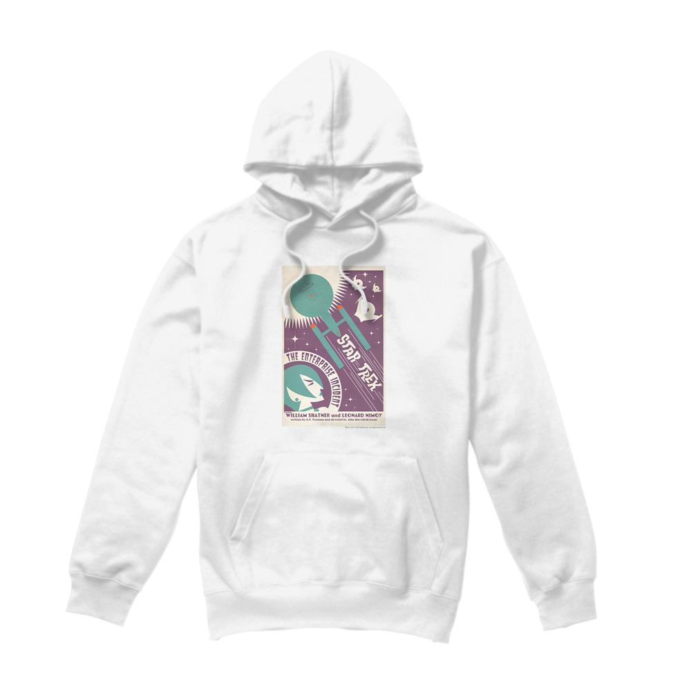 White - Front - Star Trek Mens The Original Series Episode 57 Hoodie