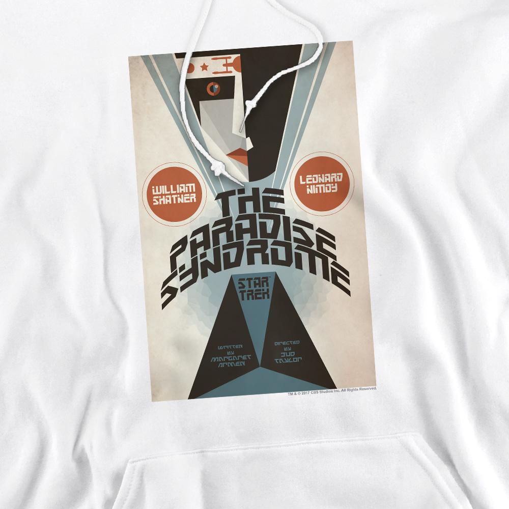 White - Pack Shot - Star Trek Mens The Original Series Episode 58 Hoodie