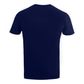 Navy-Orange - Back - Avengers Mens Neon Logo T-Shirt