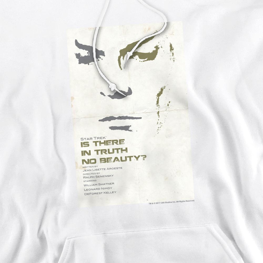White - Pack Shot - Star Trek Mens The Original Series Episode 60 Hoodie