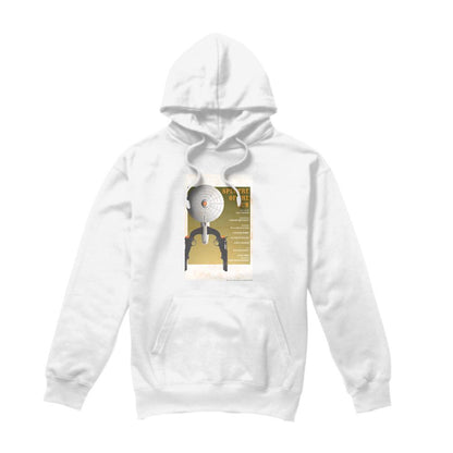 White - Front - Star Trek Mens The Original Series Episode 61 Hoodie
