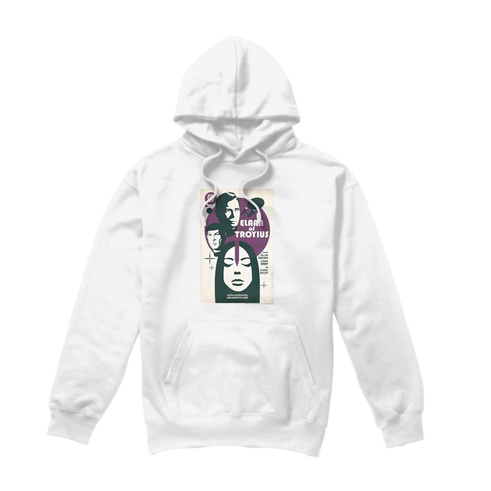 White - Front - Star Trek Mens The Original Series Episode 68 Hoodie
