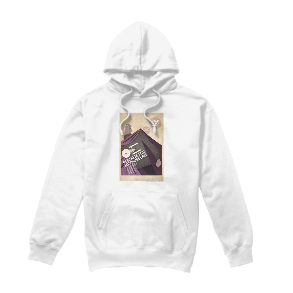 White - Front - Star Trek Mens The Original Series Episode 74 Hoodie