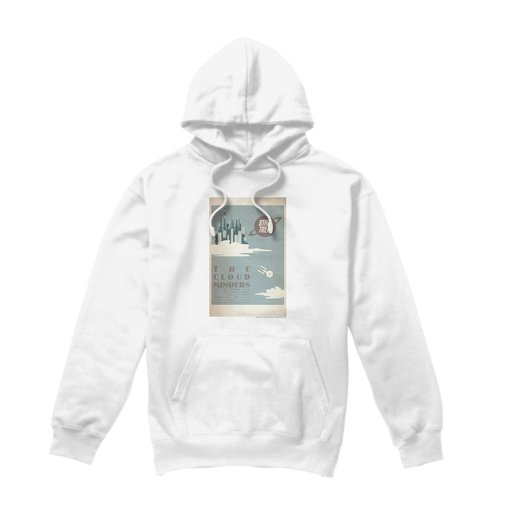 White - Front - Star Trek Mens The Original Series Episode 76 Hoodie
