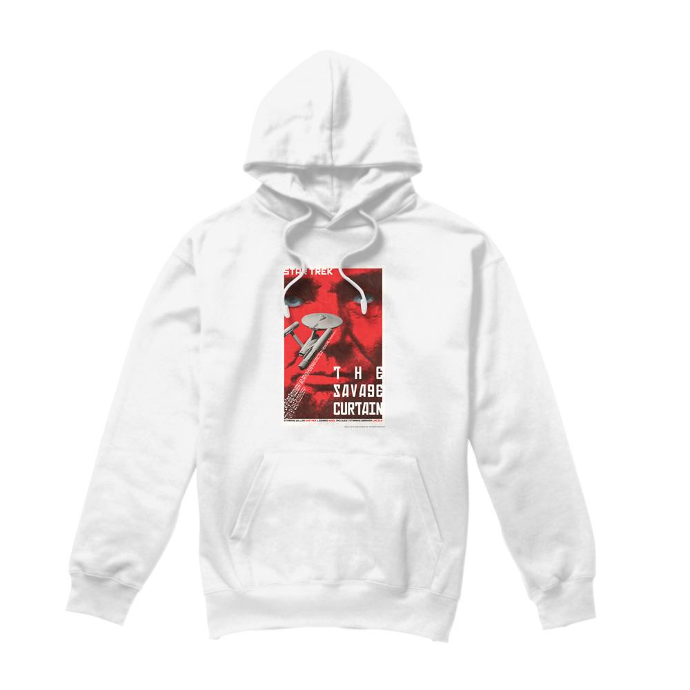 White - Front - Star Trek Mens The Original Series Episode 77 Hoodie