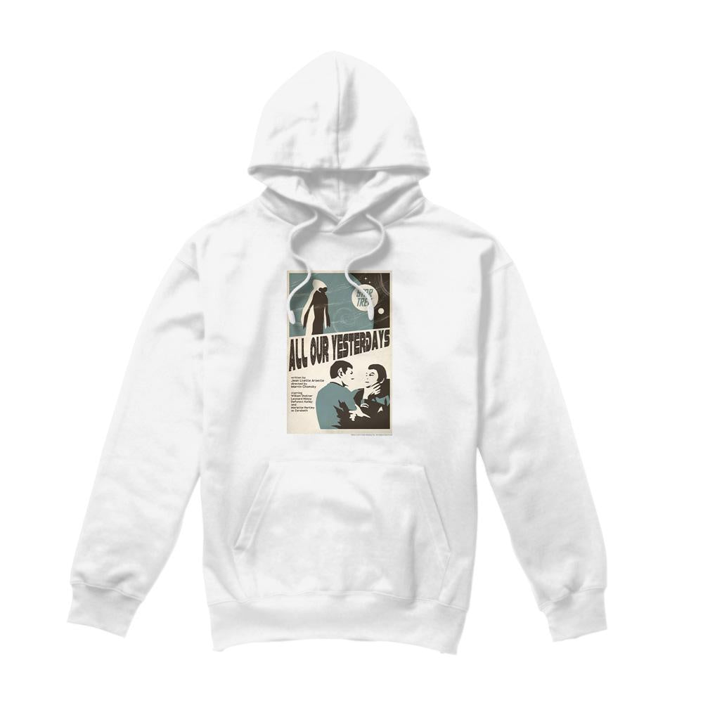 White - Front - Star Trek Mens The Original Series Episode 78 Hoodie