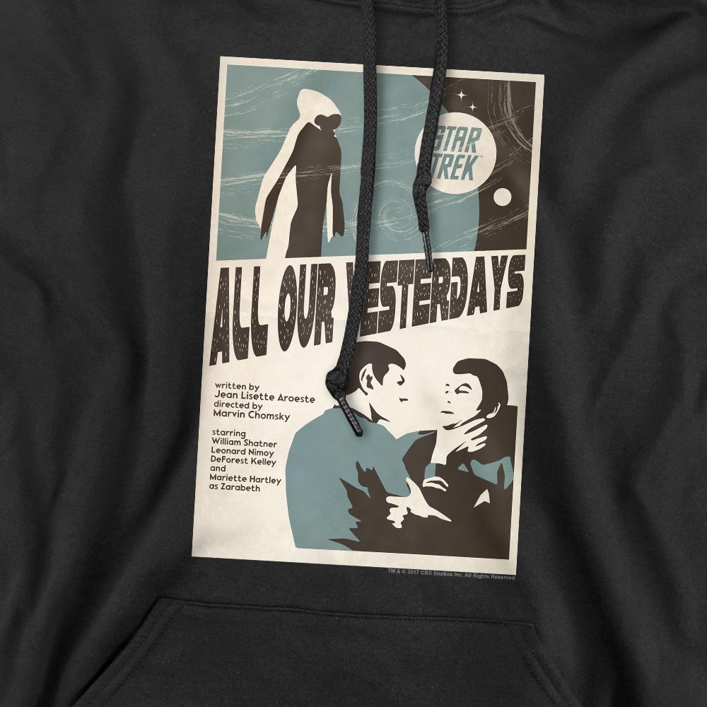 Black - Pack Shot - Star Trek Mens The Original Series Episode 78 Hoodie