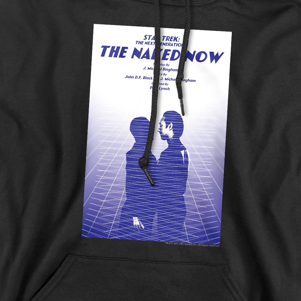 Black - Pack Shot - Star Trek Mens The Next Generation Season 1 Episode 3 Hoodie
