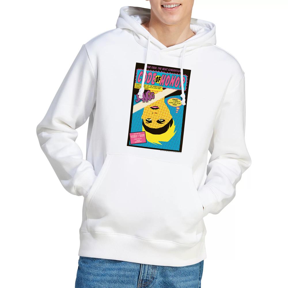 White - Lifestyle - Star Trek Mens The Next Generation Season 1 Episode 4 Hoodie