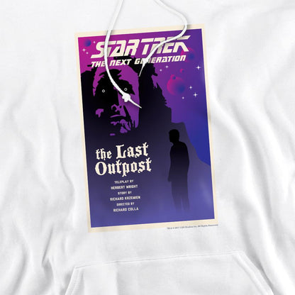 White - Pack Shot - Star Trek Mens The Next Generation Season 1 Episode 5 Hoodie