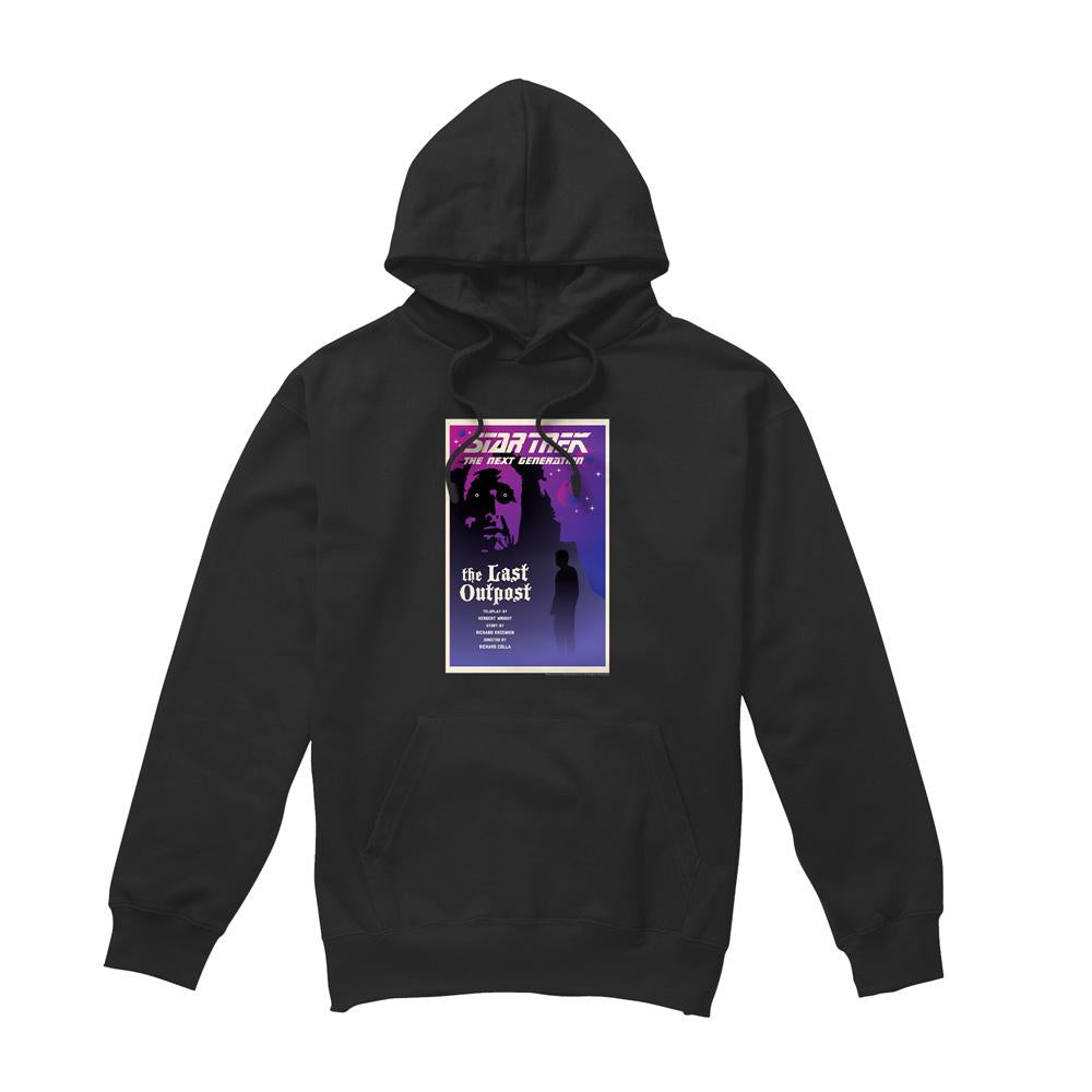 Black - Front - Star Trek Mens The Next Generation Season 1 Episode 5 Hoodie