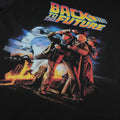 Black - Side - Back To The Future Womens-Ladies Poster Cotton Nightie