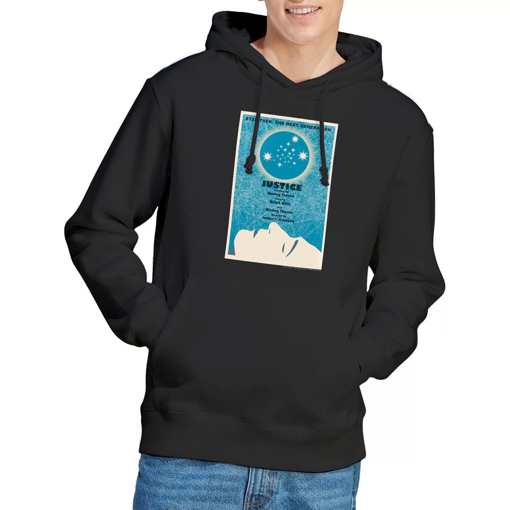 Black - Lifestyle - Star Trek Mens The Next Generation Season 1 Episode 8 Hoodie