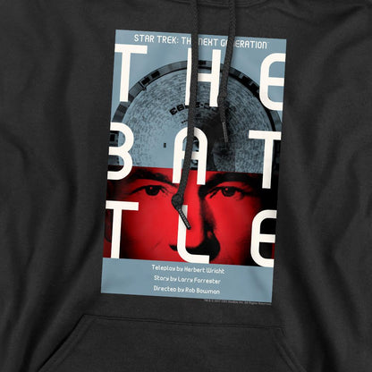 Black - Pack Shot - Star Trek Mens The Next Generation Season 1 Episode 9 Hoodie