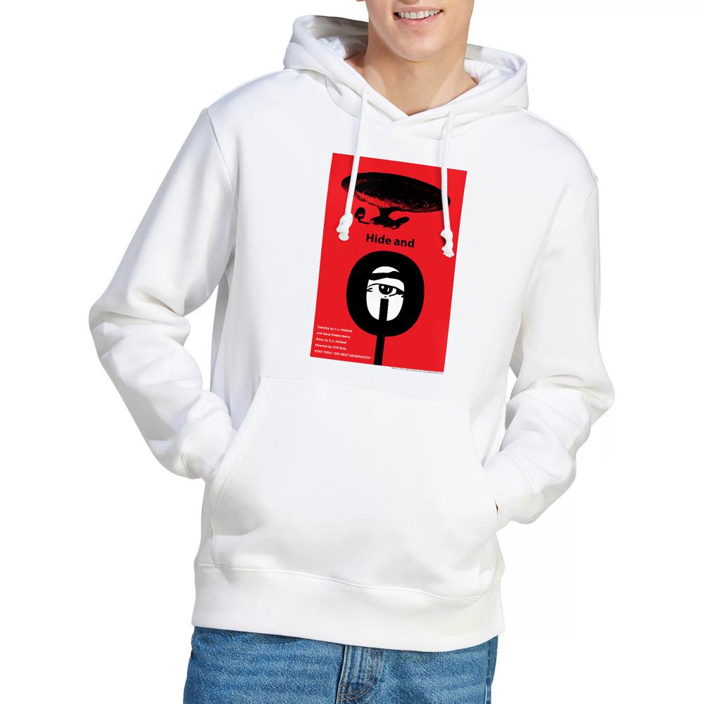White - Lifestyle - Star Trek Mens The Next Generation Season 1 Episode 10 Hoodie