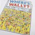 White - Side - Wheres Wally? Mens Beach T-Shirt