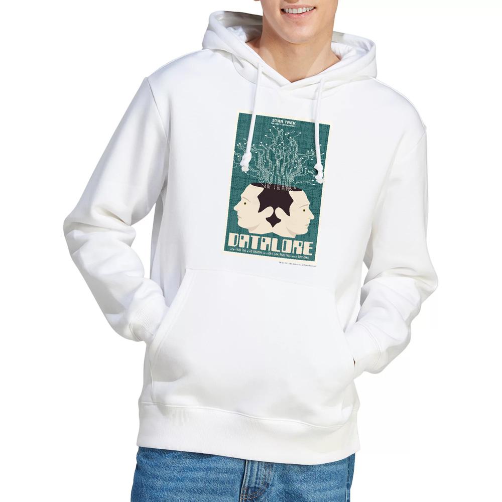 White - Lifestyle - Star Trek Mens The Next Generation Season 1 Episode 13 Hoodie