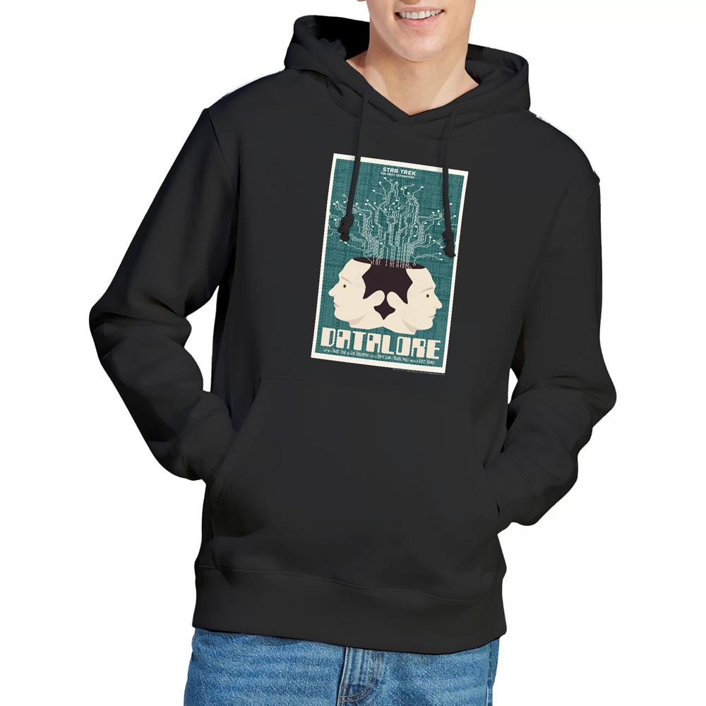 Black - Lifestyle - Star Trek Mens The Next Generation Season 1 Episode 13 Hoodie