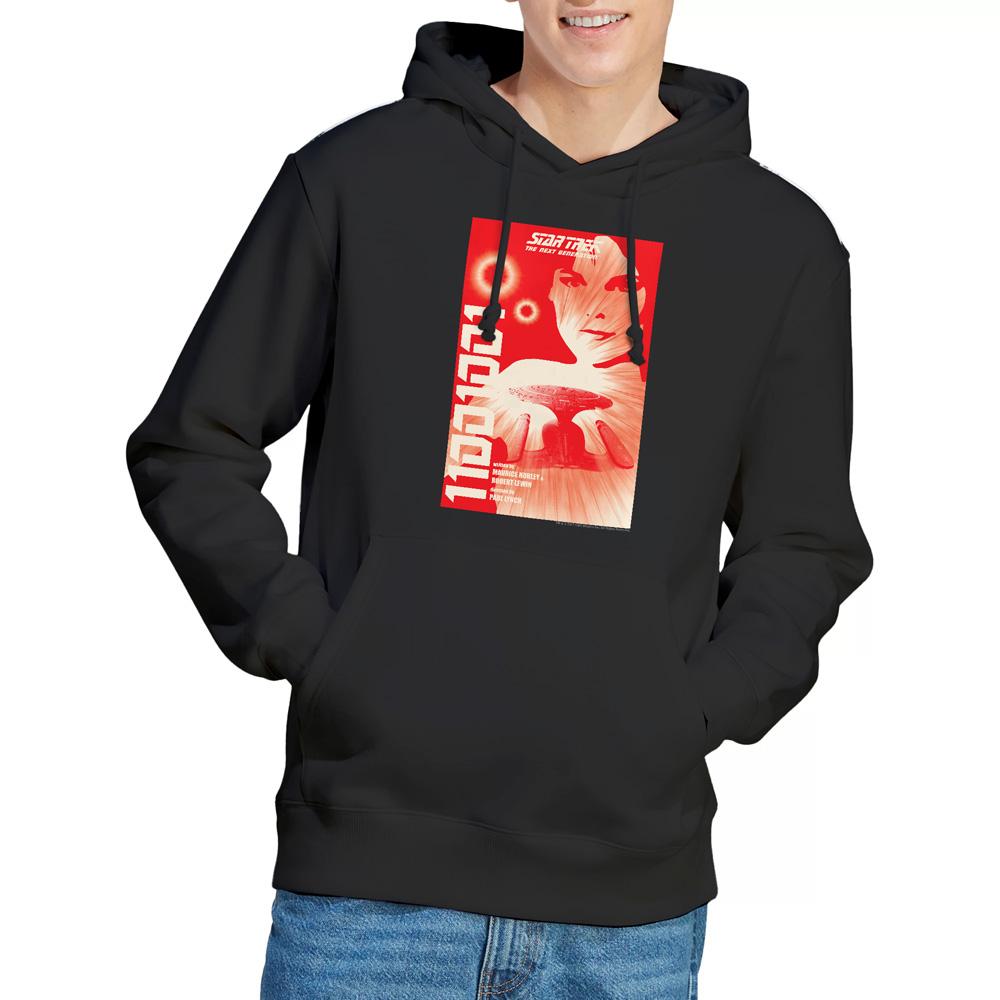 Black - Lifestyle - Star Trek Mens The Next Generation Season 1 Episode 15 Hoodie