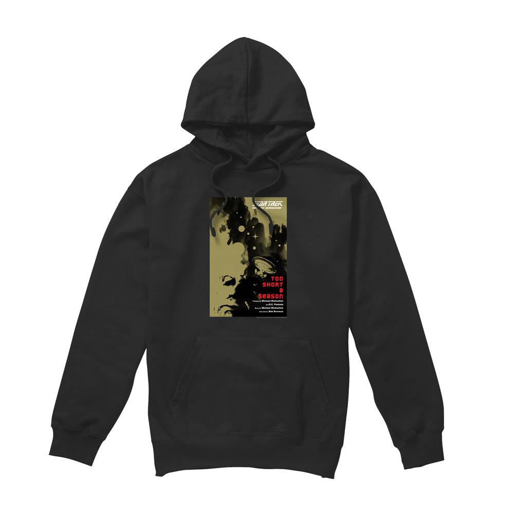 Black - Front - Star Trek Mens The Next Generation Season 1 Episode 16 Hoodie