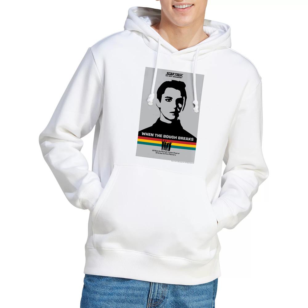 White - Lifestyle - Star Trek Mens The Next Generation Season 1 Episode 17 Hoodie