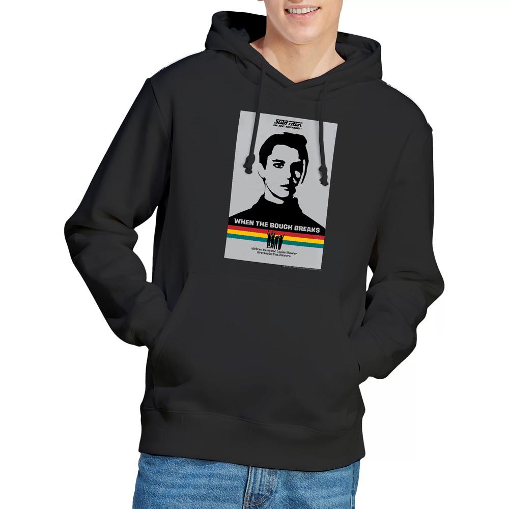 Black - Lifestyle - Star Trek Mens The Next Generation Season 1 Episode 17 Hoodie