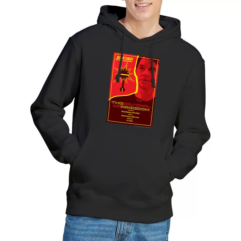 Black - Lifestyle - Star Trek Mens The Next Generation Season 1 Episode 21 Hoodie