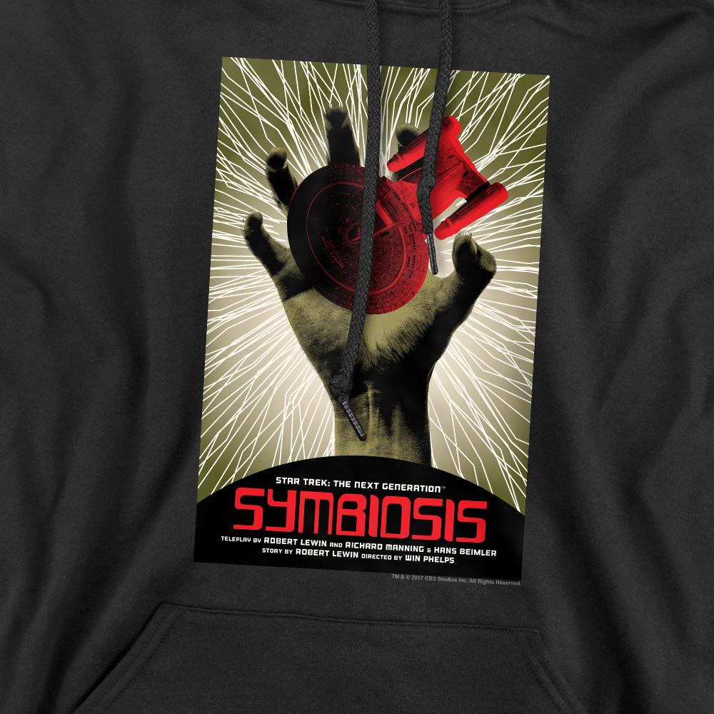Black - Pack Shot - Star Trek Mens The Next Generation Season 1 Episode 22 Hoodie