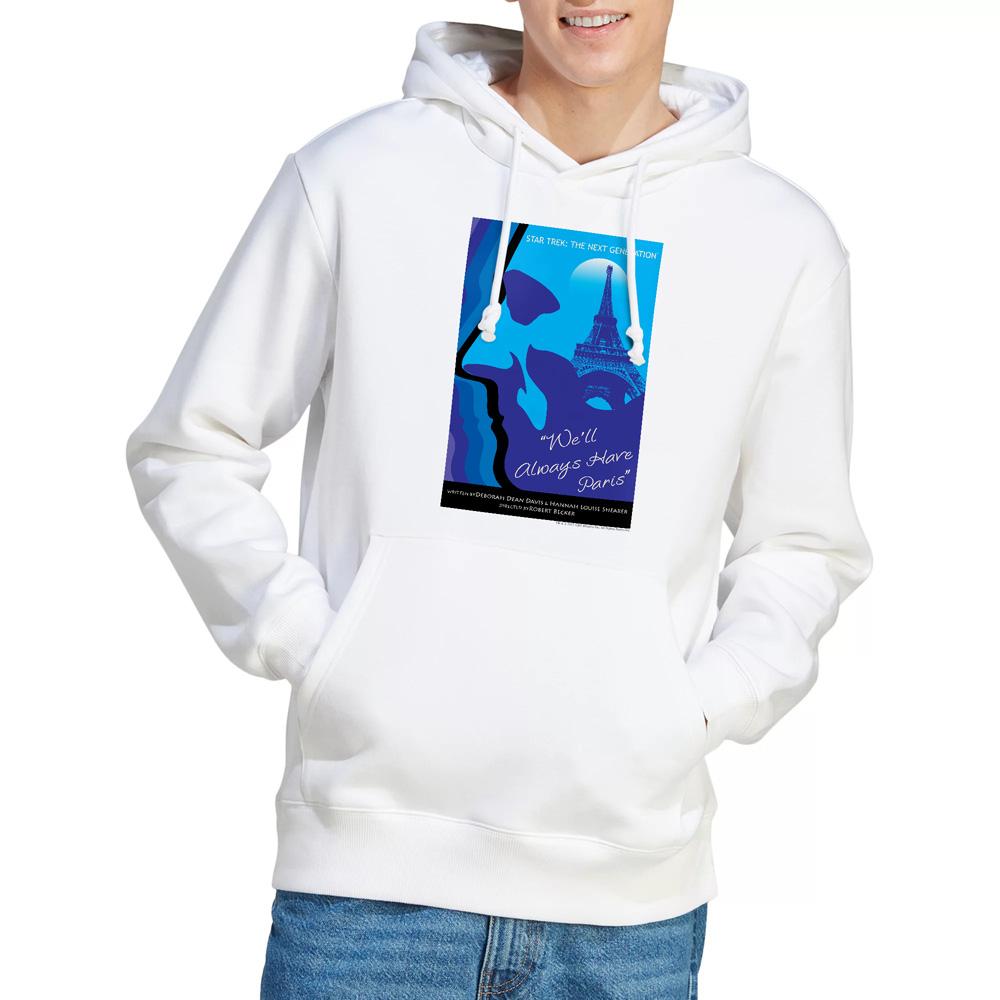 White - Lifestyle - Star Trek Mens The Next Generation Season 1 Episode 24 Hoodie