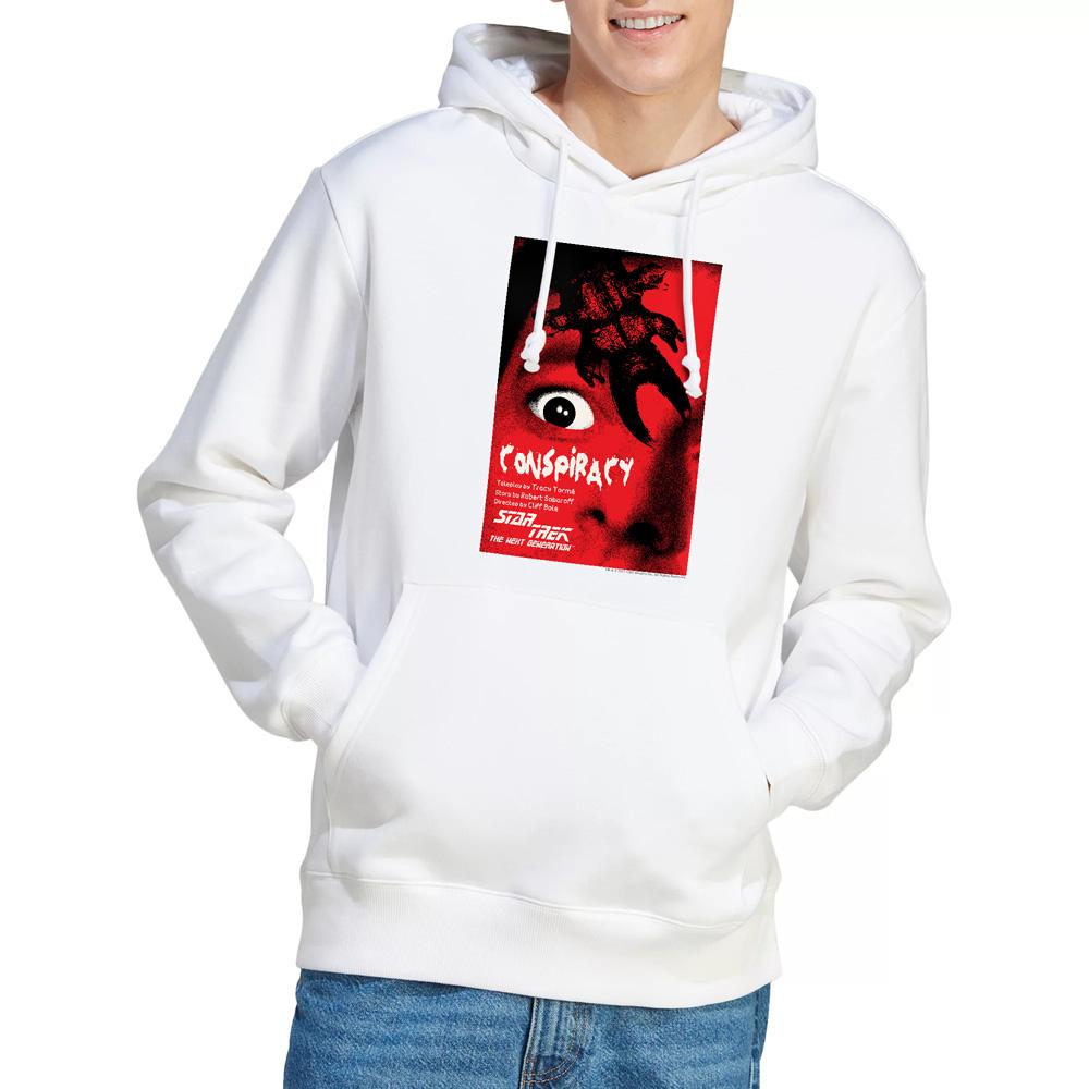 White - Lifestyle - Star Trek Mens The Next Generation Season 1 Episode 25 Hoodie