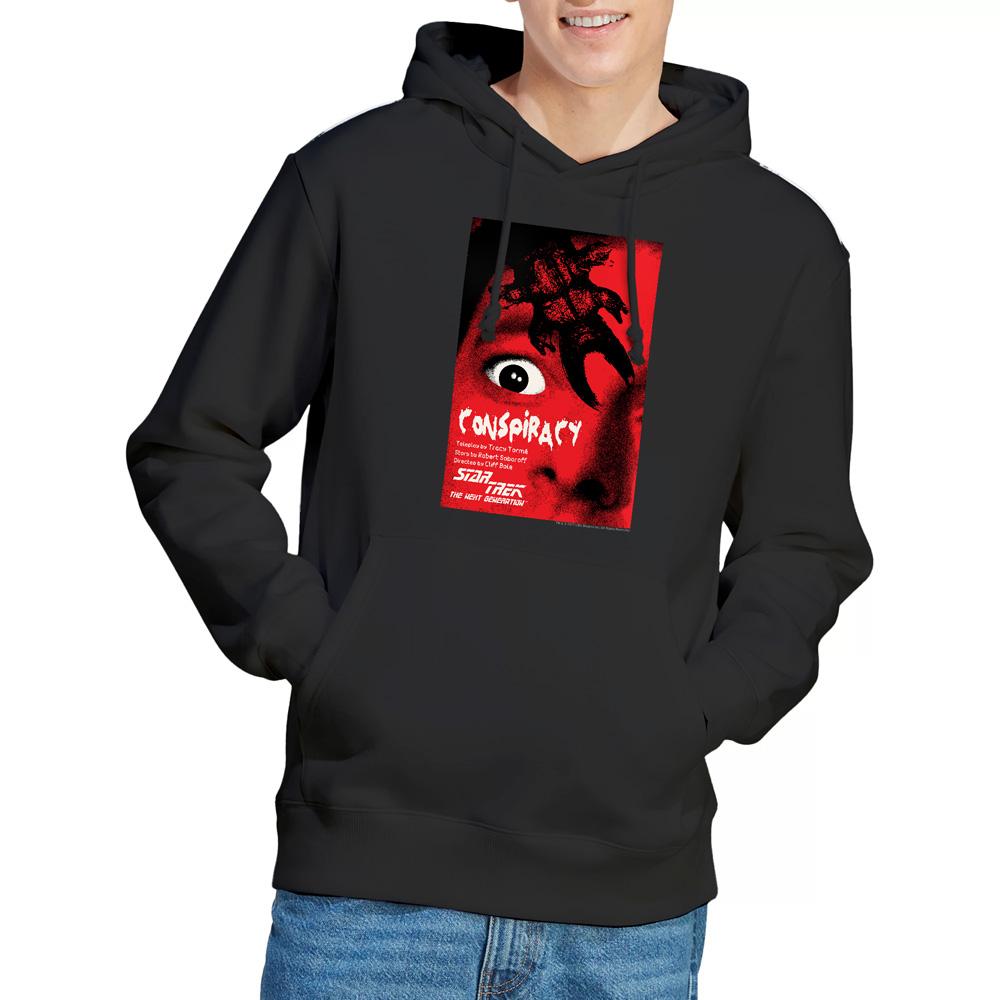 Black - Lifestyle - Star Trek Mens The Next Generation Season 1 Episode 25 Hoodie