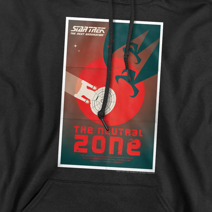 Black - Pack Shot - Star Trek Mens The Next Generation Season 1 Episode 26 Hoodie