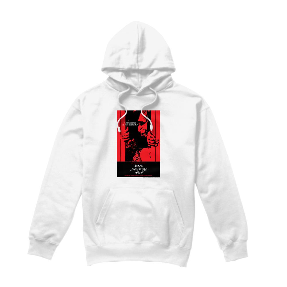 White - Front - Star Trek Mens The Next Generation Season 2 Episode 2 Hoodie