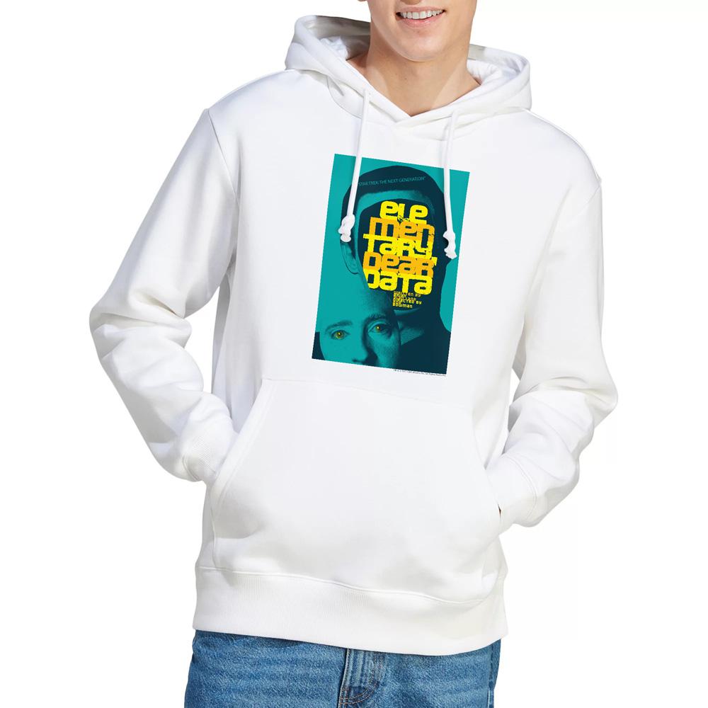 White - Lifestyle - Star Trek Mens The Next Generation Season 2 Episode 3 Hoodie