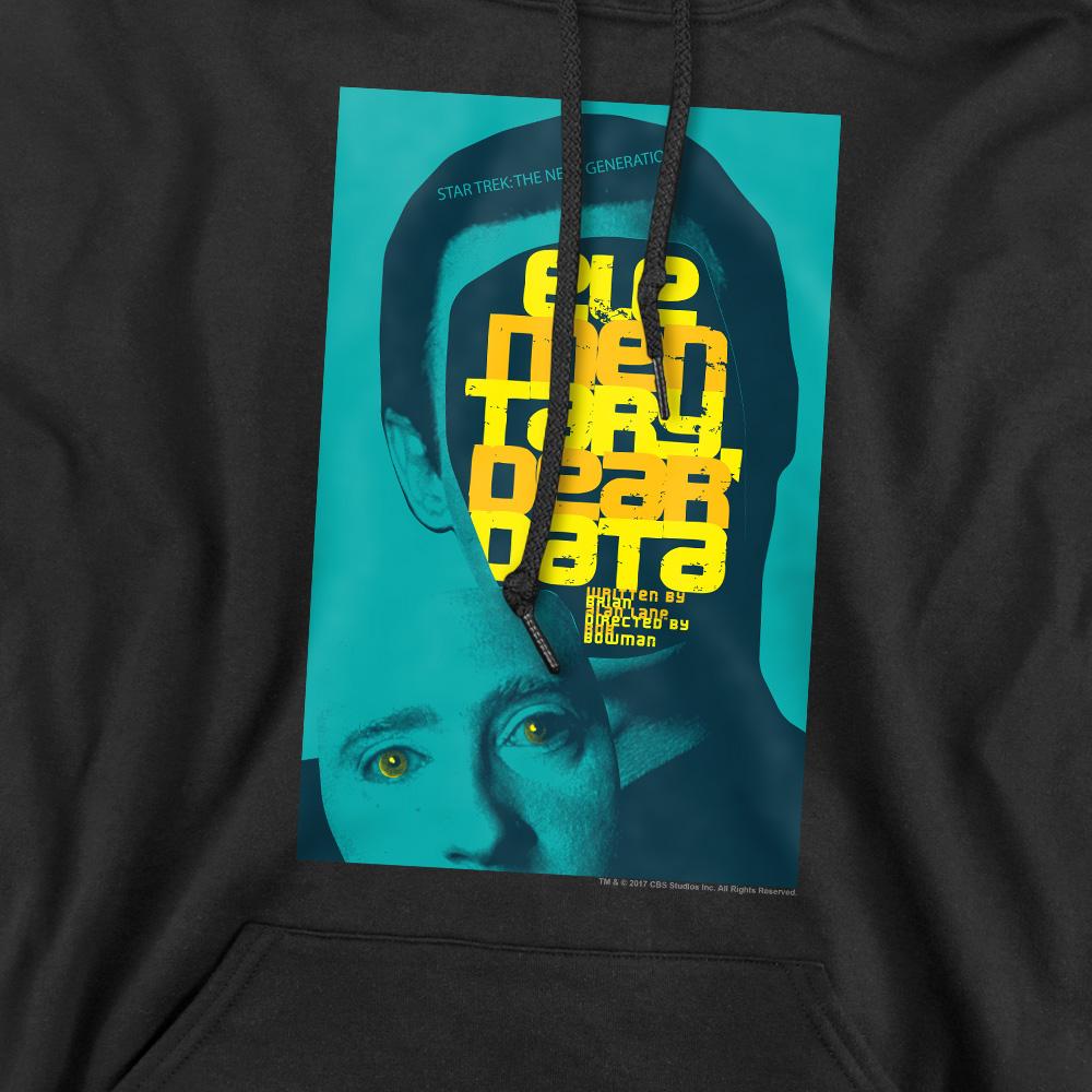 Black - Pack Shot - Star Trek Mens The Next Generation Season 2 Episode 3 Hoodie