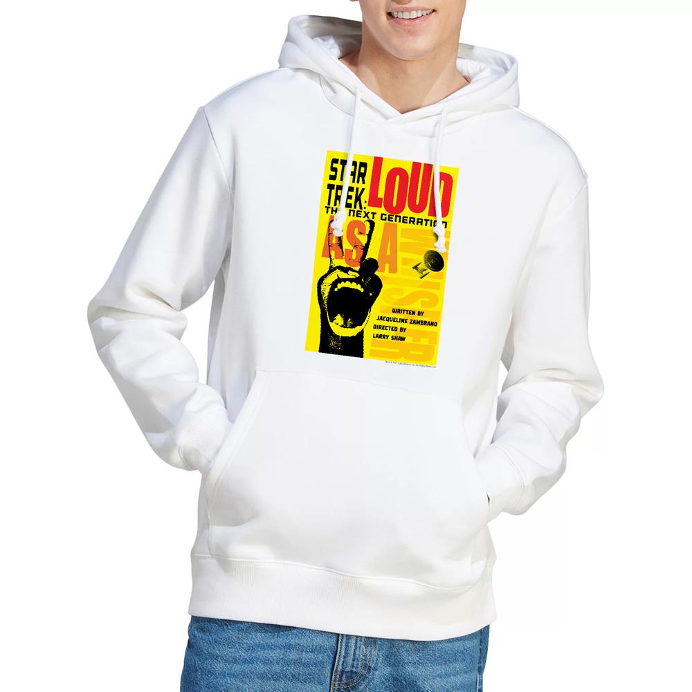 White - Lifestyle - Star Trek Mens The Next Generation Season 2 Episode 5 Hoodie